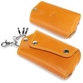 Ricky's Multi-Key Case, Type III, Smart Key, Storage Pocket, Remote Control, Remote Control Key, Keyless Case, Compatible with Most Models, Genuine Leather, Leather, Tochigi Leather, Toyota, Nissan,