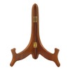 Large Wood Plate Stand, 7" Wood, 2206, Woodland (Brown)