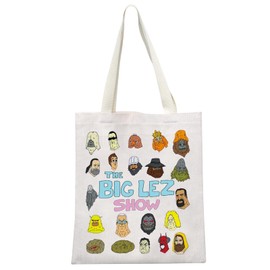 MYSOMY The Big Lez Show Characters Tote Bag The Big Lez Show Merchandise Australia TV Show Fans Gift, Big Lez Tb3