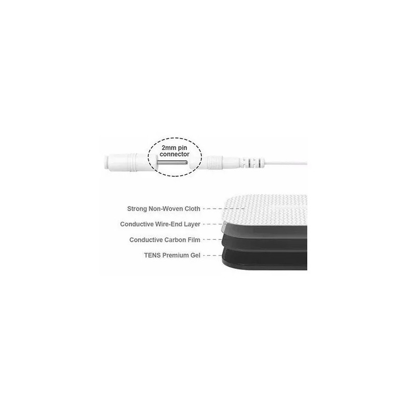 Electrodo Para Cara Fisioterapia Electroterapia Tens Ems