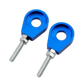 15MM Chain Tensioner Adjuster,2pcs Chain Tensioner Replacement for CRF XR 50 70 ATV Pit Dirt Mini Bike (Blue)