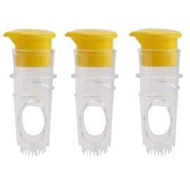TOBEOME 3PCS Mini Manual Lemon Squeezer, Portable Lemon Juicer, Multifunctional Fruit Juicer for Your Kitchen