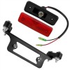 Caltric Tail Light with Bracket & Hardware For Yamaha Warrior