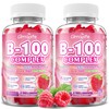 2 Pack Vitamin B Complex Gummies, All B Vitamins +
