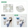 M METERXITY 2-Pack Wall Split Flange, for 0.8 Inch/20mm OD