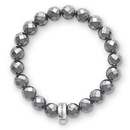 THOMAS SABO Charm Bracelet Hematite 925 Sterling Silver X0187-064-11-XL