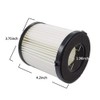 EZ SPARES Eureka AirSpeed Compatible Dust Cup Filter & HEPA