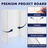 3 Pack Trifold Poster Board, 16in x 24in Corrugated Project