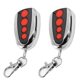 2PCS Garage Door Remote Control for Steel-Line ZT-07 Garage Remote Replacement SD800 Garage Door Opener Transmitter 433.92MHz 4 Channel Remote Control