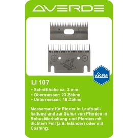 Lister 15-0205000 LI 107 Replacement Clipper Blade