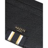 Hazzys (대구신세계)블랙 로고배색 소가죽 카드지갑HJHO5F503BK (Daegu Shinsegae) Black Logo Contrast