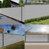 Goleray 8'x26' Fence Privacy Screen Outdoor Temporary Fence Panels Covering