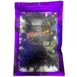 Fireworks Fuse Connectors Junction Splitters 50ct Bag