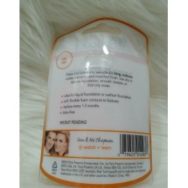 Real Techniques By Sam & Nic Miracle Blotting Cushions Pack of 4 Latex-Free .