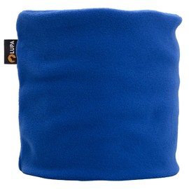 LUPA Kids Handmade Double-Layer Fleece Neck Warmer - Kids Neck Warmer for Boys & Girls - Fleece Neck Gaiter for Winter (Royal Blue, Large (7-12))