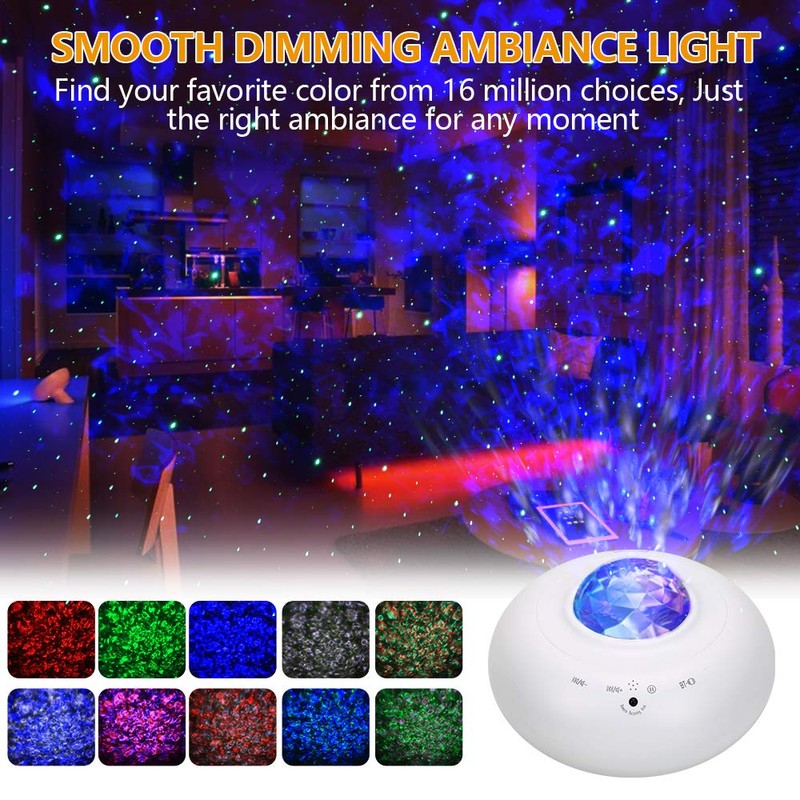 Star Projector, Elec3 Smart Galaxy Projector Works with Alexa, Google