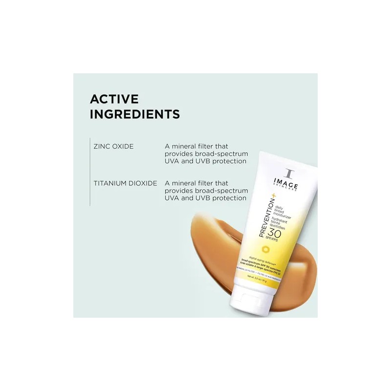 Image Skincare, Prevention+ Crema Hidratante Teñida Diaria S