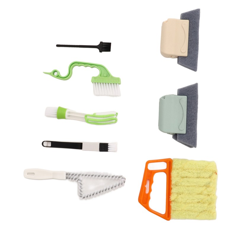 8 Pieces Car Cleaning Brush Set Handheld Dust Remove Brushes