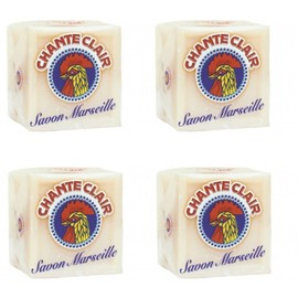 Chanteclair: Marseille Laundry Hand Wash Bar Soap 250 g/8.45 fl.oz , pack of 4