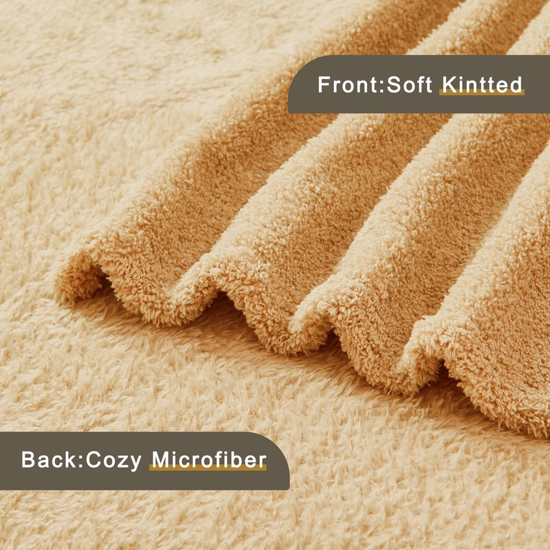EMME Fluffy Soft Fleece Blanket Throw Size 130 x 150cm
