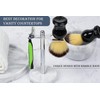 GMYIAK Razor and brush stand, razor holder with marble base