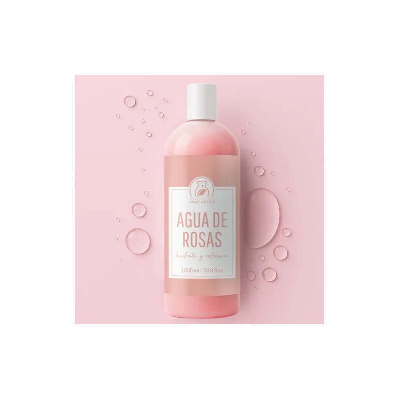 Agua De Rosas Tónico Facial 1000 Ml
