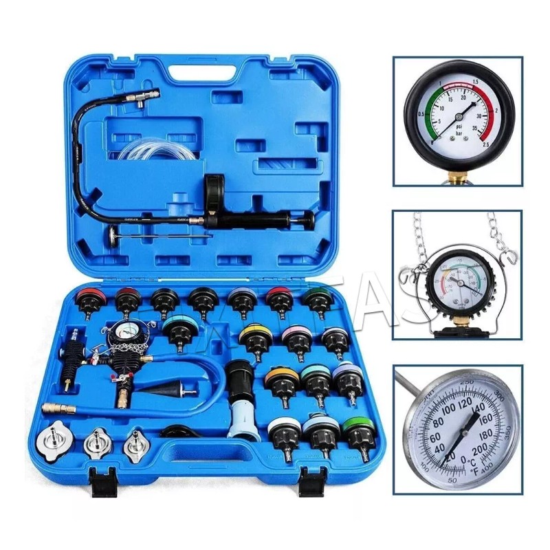 Fixitfast Detector De Fugas De Tanque Automotriz Fixitfast YC0342 28pc