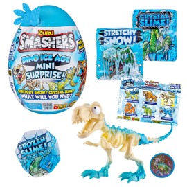 Smashers Dino Ice Age Mini Surprise Egg - T Rex Skeleton (7456) Color May Vary