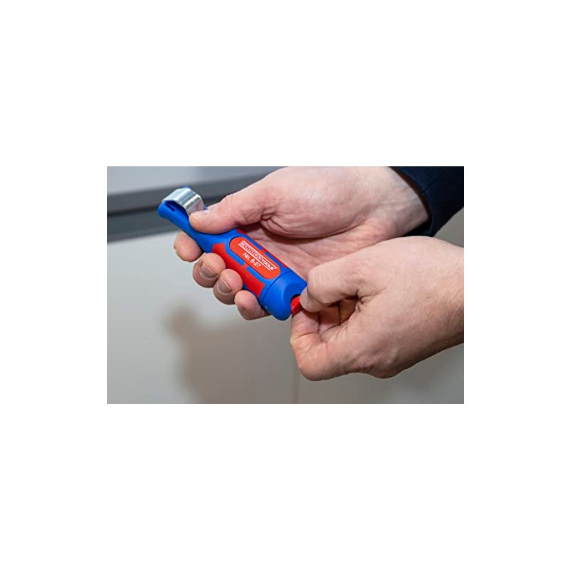 WEICON Pelacables No. 8-27 | Cuchillo multipelador | con profundidad