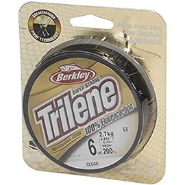 Berkley Angelschunr Trilene Fluorocarbon Leader 25-50 m 0.30 mm 25m Fluorocarbon Meer Spinning Surfcasting Forelle Bolo See