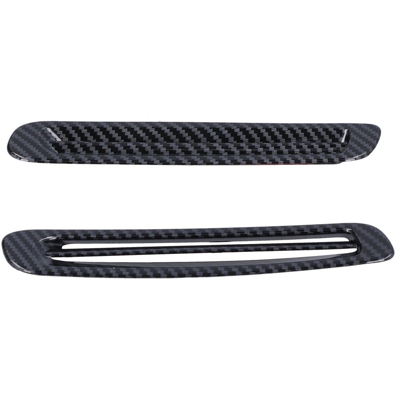 Front Upper Air Vent Trim Carbon Fiber Style Decor Replacement