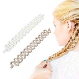 JUSTFOX - Hair Braiding Aid (White)