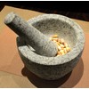 Granite Pestle Only Replacement, Heavy Unpolished Stone Pestle for Mortar