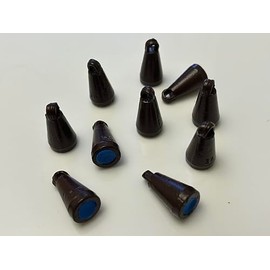TMC Pack of 10 x Fishing plummets - 30 gram / 1 oz Plummets with Foam Inserts...
