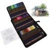 Colouring Pencils Set for Adults and Children, 72 Unique Colours
