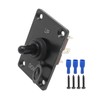 EATAKWARD 12V DC 30A Momentary Toggle Switch, Waterproof 3 Pin