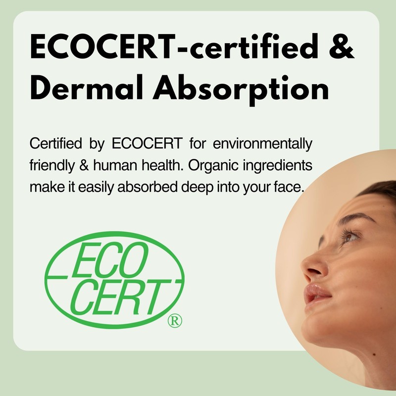 KITAO Organic Face Cream for Women & Men, Anti Aging