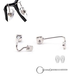 Eyeglass Nose Pads Arm Stainless Steel Pieces Glasses Repair Kit Sunglasses Parts