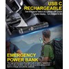Spriak Rechargeable Flashlight High Lumens- Super Bright Magnetic Flash Light