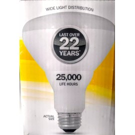Feit Electric 11.5W = 65W  Br30 Flood Soft White 750 Lumen Dimmable Bulbs (4-PK)