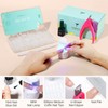 Tomicca Nail Tips and Nail Glue Set Fake Nails Tips