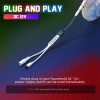 CHUSYYRAY 12V LED Strip Light TV backlight 5050 RGB Mood