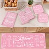 Culudea Pink Kitchen Accessories Set 10 Piece - Cute Baking