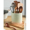 YHOSSEUN Kitchen Utensil Holder, Ceramic Utensil Holder for Kitchen Counter