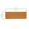 Nicola Spring Coir Step Mat - 60 x 20cm -