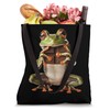 Frog Chocolate Tote Bag