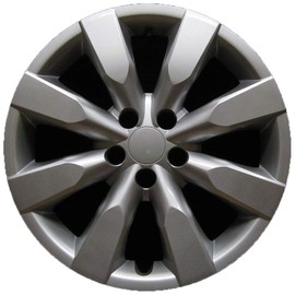 Premium Hubcap Replacement for Toyota Corolla 2014-2016, 16-inch Replica Wheel Cover (1 Piece)