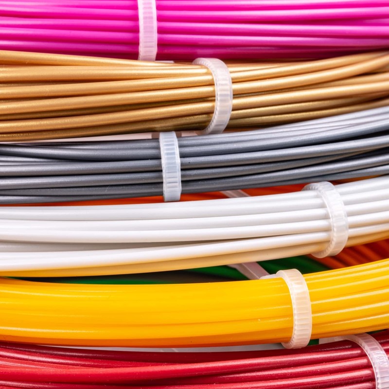Zip Ties 200mm x 2.5mm White - 8” Premium Neutral