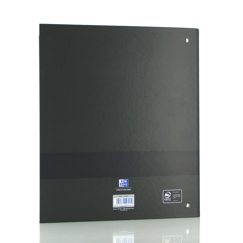 Oxford, 4 Ring Binder A4+, Extra Cover, Spine 40 mm,