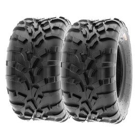 SunF 25x11-10 ATV UTV Tire 25x11x10 Race Trail Sport 6 PR A010 - PAIR of 2